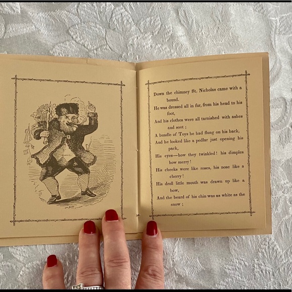COPY - Rare “A Visit from St. Nicholas” by Clement Moore - Picture 8 of 12